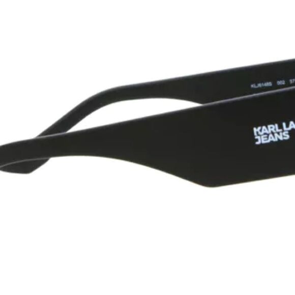 Karl Lagerfeld 6148 Black Designer Sunglasses - Picture 3 of 5